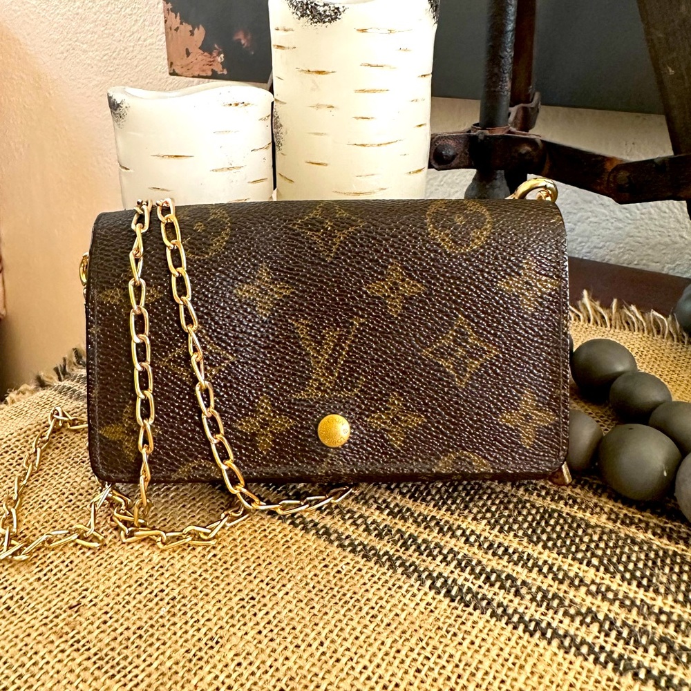 Louis Vuitton Monogram Porte Monnaie Billets Tresor Bifold Wallet converted